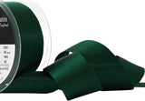 R3643 35mm Forest Green Double Face Satin Ribbon by Berisfords