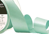 R3647 35mm Aqua Double Face Satin Ribbon by Berisfords