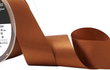 R3651 35mm Sable Brown Double Face Satin Ribbon by Berisfords