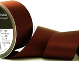 R3698 50mm Hot Chocolate Brown Double Face Satin Ribbon by Berisfords