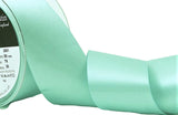 R3701 50mm Aqua Double Face Satin Ribbon by Berisfords