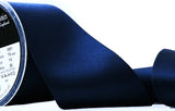 R3756 70mm Navy Double Face Satin Ribbon by Berisfords