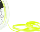 R4113 5mm Deep Fluorescent Yellow Double Face Satin Ribbon,Berisfords