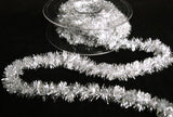 R5561 15mm Silver Metallic Corded Tinsel Trim by Berisfords