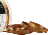 R5777 10mm Old Gold Double Face Satin Ribbon by Berisfords