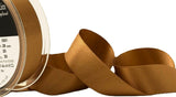 R5778 25mm Old Gold Double Face Satin Ribbon by Berisfords