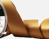 R5799 50mm Old Gold Double Face Satin Ribbon by Berisfords