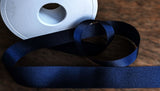 R5881 25mm Navy Double Face Satin Ribbon by Berisfords