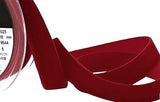 R8802 16mm Scarlet Nylon Velvet Ribbon by Berisfords