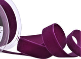 R8811 16mm Fuchsia (Purple) Nylon Velvet Ribbon by Berisfords