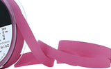 R8901 12mm Hot Pink Rustic Taffeta Seam Binding Ribbon, Berisfords