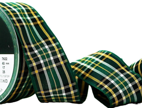 R9589 40mm Irish Tartan Polyester Ribbon by Berisfords