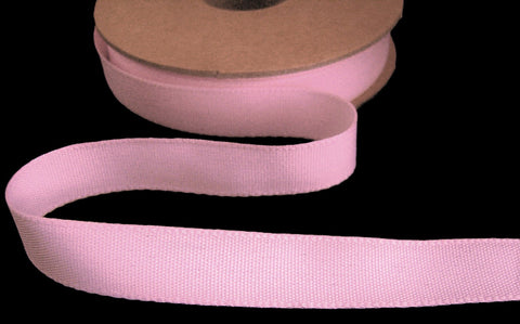 R9769 15mm Baby Pink Rustic Taffeta Seam Binding Ribbon, Berisfords