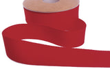 R9806 25mm Red Rustic Taffeta Seam Binding Ribbon, Berisfords