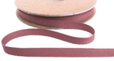 R9854 7mm Dusky Pink Rustic Taffeta Seam Binding Ribbon, Berisfords