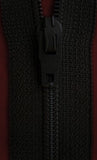 Z0130 16cm Dark Smoke Grey Optilon Nylon No.3 Closed End Zip