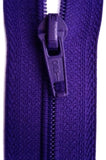 Z0610 66cm Purple Optilon Nylon No.5 Open End Zip