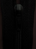 Z2044 30cm Black Nylon No.3 Closed End Zip