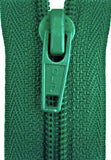 Z2465 61cm Pale Jade Green Nylon No.5 Open End Zip