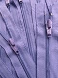 Z2494 YKK 61cm Lilac (Wisteria 554) Nylon No.5 Open End Zip