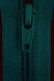 Z2638 61cm Deep Jade Green Nylon No.5 Open End Zip