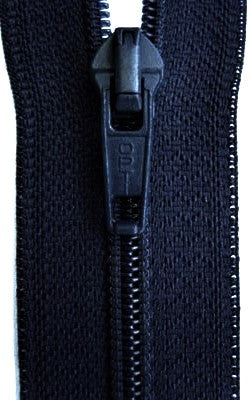 Z2685 71cm Navy Optilon Nylon No.5 Open End Zip