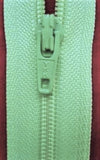 Z3980 YKK 13cm Pale Mint Green Nylon No.3 Closed End Zip