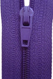 Z4125 30cm Pale Purple Nylon No.3 Closed End Zip