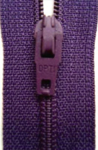 Z4145 20cm Blackberry Optilon Nylon No.3 Closed End Zip