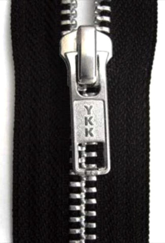 Z4779 46cm Black YKK Metal Teeth No.5 Open End Zip