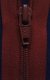 Z4830 YKK 30cm Rust Nylon No.5 Closed End Zip