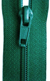 Z4837 25cm Jade Green Optilon Nylon No.5 Open End Zip