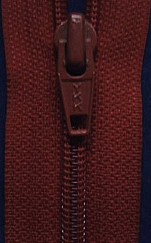 Z4841 YKK 51cm Rust Nylon No.5 Open End Zip