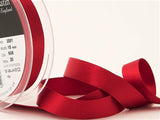 R3147 15mm Scarlet Berry Double Face Satin Ribbon by Berisfords