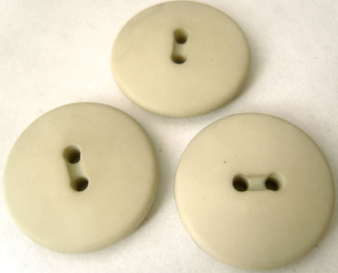 B0929 22mm Pale Grey Matt 2 Hole Button - Ribbonmoon