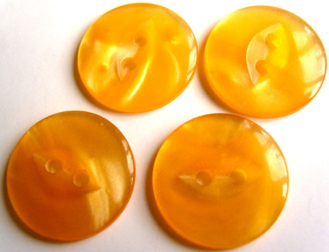 B10352 16mm Tonal Pineapple and Marigold 2 Hole Fish Eye Button - Ribbonmoon