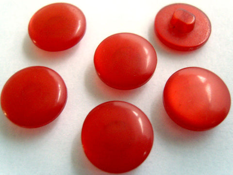 B16594 13mm Russet Pearlised Polyester Shank Button - Ribbonmoon