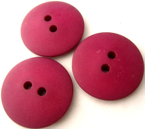 B1941 25mm Pale Wine Matt 2 Hole Button - Ribbonmoon