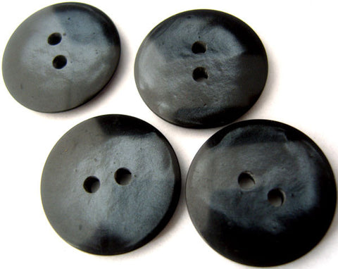 B2007 20mm Tonal Navy Shimmery 2 Hole Button - Ribbonmoon