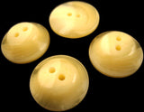 B2080 22mm Tonal Creams Chunky High Gloss 2 Hole Button - Ribbonmoon