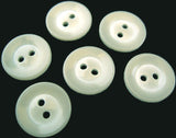 B2428 23mm Tonal Pale Greys High Gloss Polyester 2 Hole Button