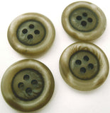 B2439 20mm Browns and Beige Chunky Soft Sheen 4 Hole Button