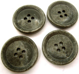 B2473 23mm Mixed Grey 4 hole button with a Slate Effect Shimmer