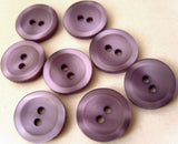 B16541 12mm Tonal Deep Iris Pearlised Shimmery 2 Hole Button