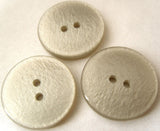 B2624 23mm Shimmery Silver Grey Pearlised 2 Hole Button - Ribbonmoon