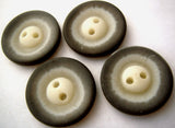 B2669 23mm Greys and Natural Matt Bone Sheen 2 Hole Button