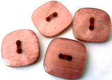 B2745 23mm Tonal Mulberry Pink Shimmery Pearlised 2 Hole Button - Ribbonmoon