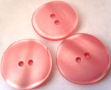 B2752 23mm Tonal Rose Pink Shimmery Pearlised 2 Hole Button - Ribbonmoon