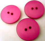 B2759 23mm Cyclamen Pink Pearlised Surface 2 Hole Button - Ribbonmoon