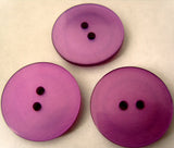 B2764 23mm Purple Pearlised Surface 2 Hole Button - Ribbonmoon